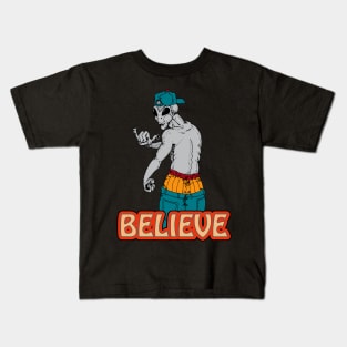 Alien Believe Kids T-Shirt